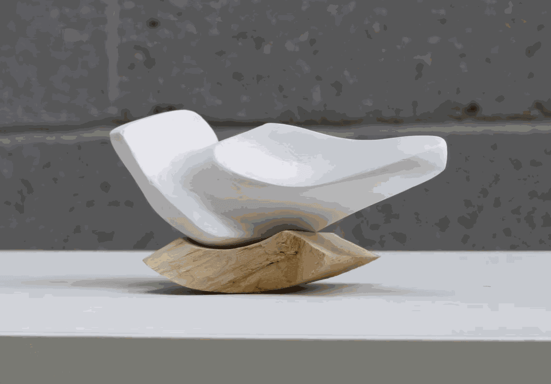 Cameron Lings 'Upon Lita' Mixed Media and Timber 10 x 20 x 10cm £170