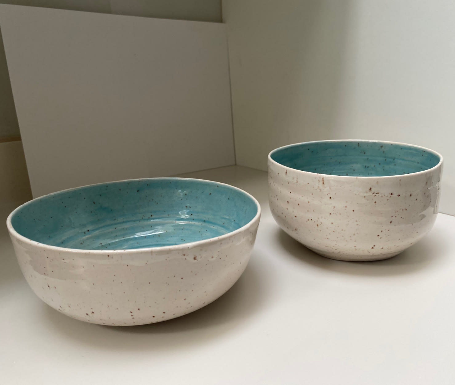 Ruth Herman Cornish Beach Stoneware 2 large bowls £198 each