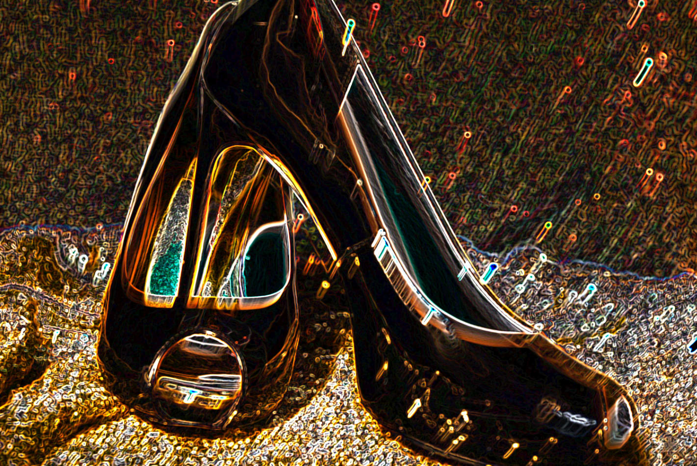 Amy Darsa Peep toe Digital Print on aluminium 50,7x76,2cm £1100