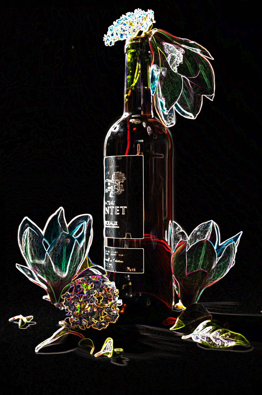 Amy Darsa Red Wine Digital Print on aluminium 63,5x42,3cm £870