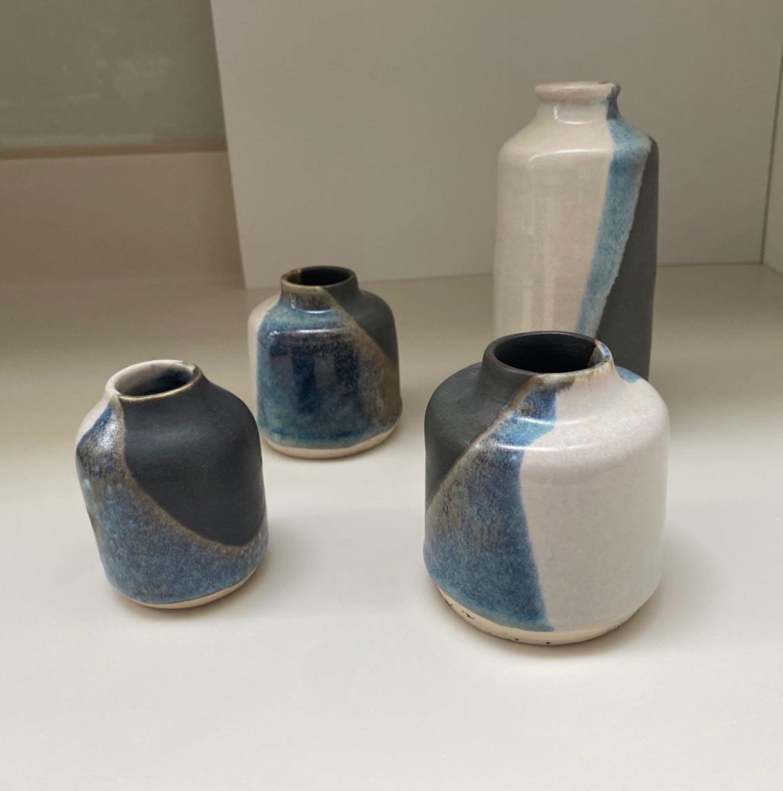 Ruth Herman Tranquility Stoneware Tall vase £110 Medium vase £110 Small vase £88 Wider vase £99