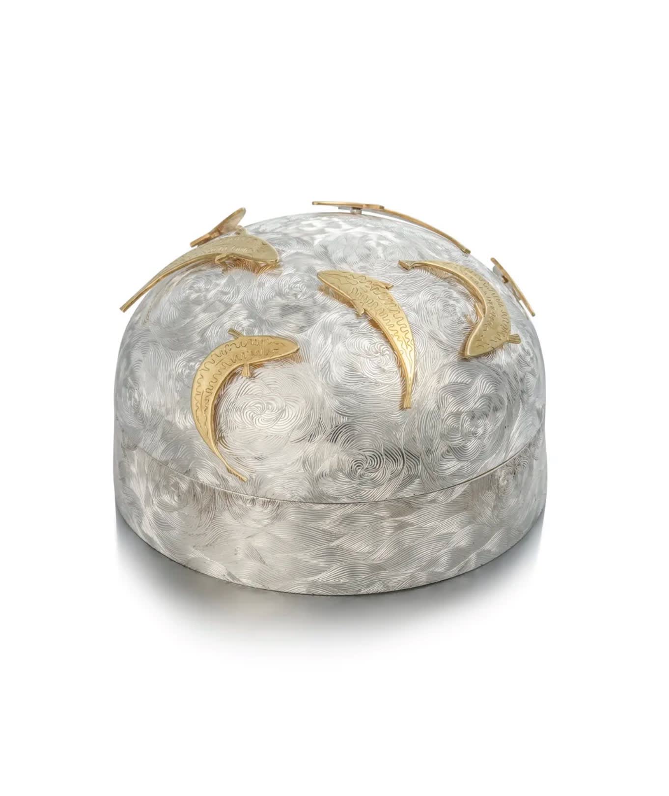 Caius Bearder 'A View from the Asterix' Sterling silver, 18ct gold gilding £6500