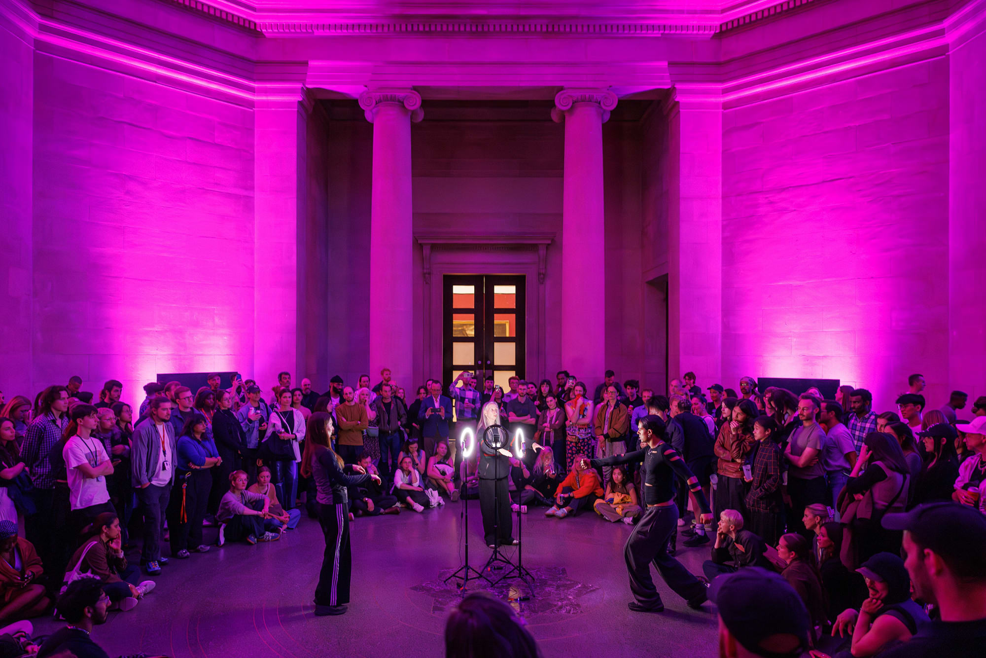 Nina Davies, Late at TATE x HERVISIONS, Tate Britain, Photo: Dan Weill Photography
