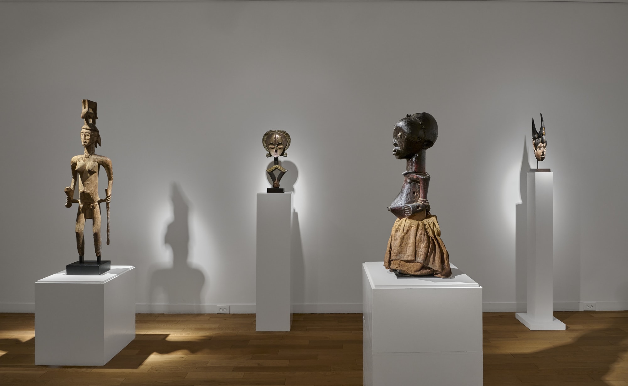 Installation view of Power Figures