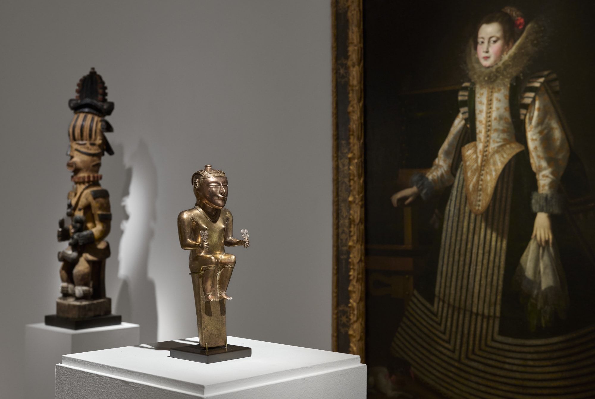 Installation view of Power Figures