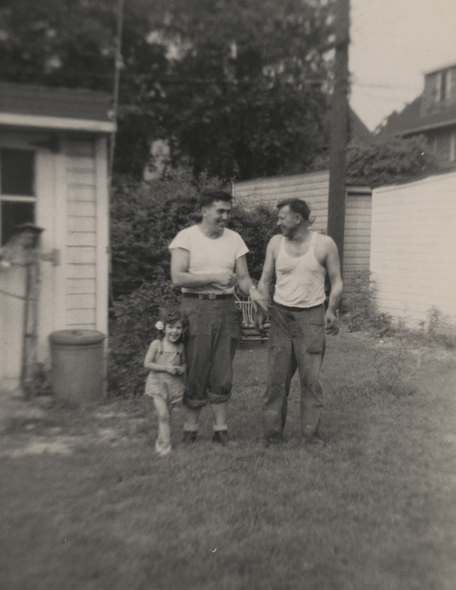 With Dad (Alcoy Road, Cleveland), 2015 C-print 10 x 8 inches