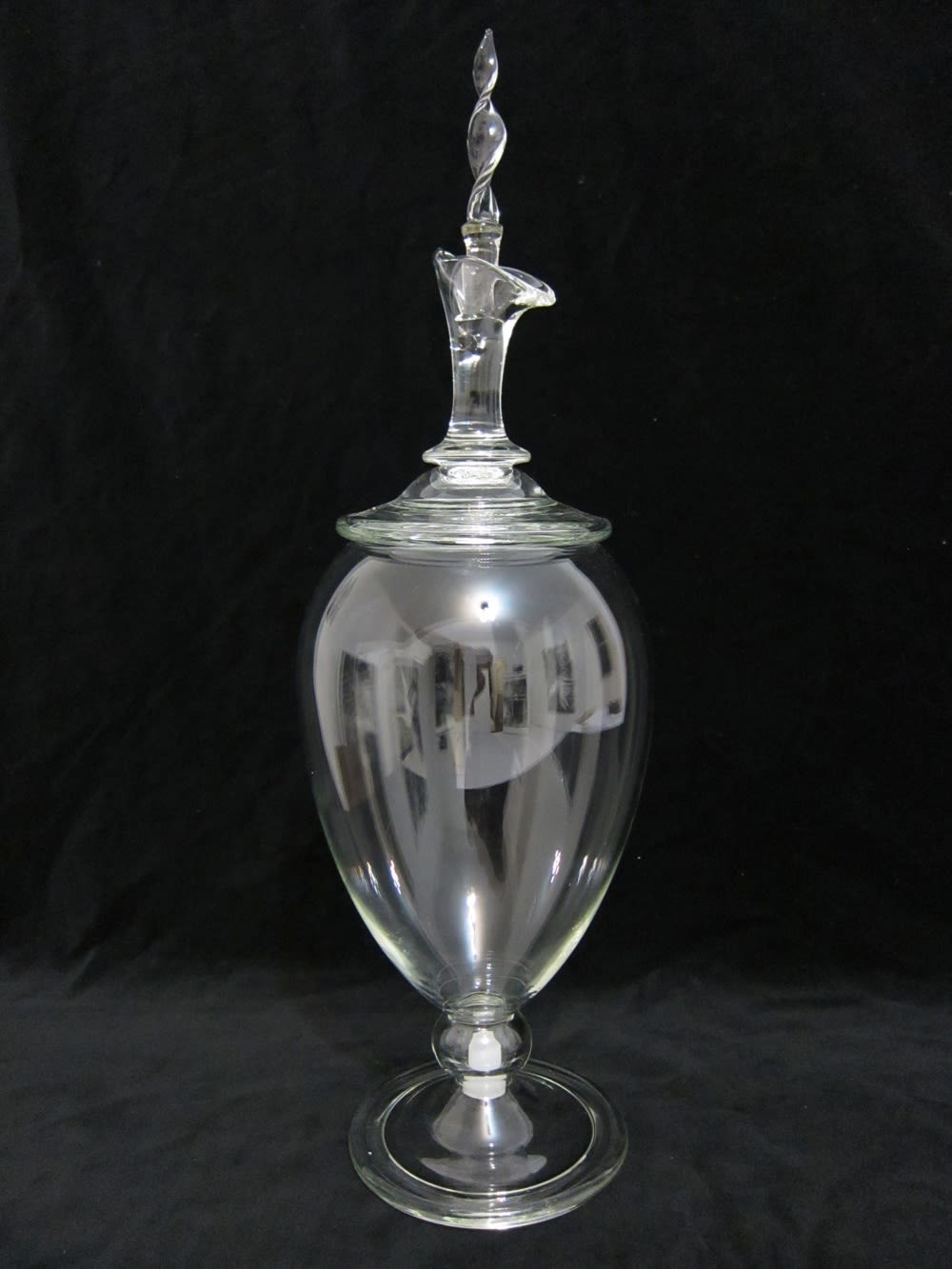 Rose (little death), 2011 Glass w breath 24 x 8 inches