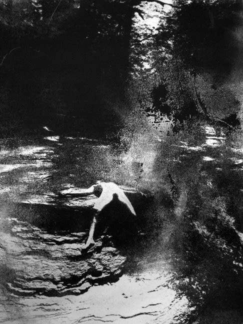 Étant donnés 2° (Untitled), 2011 Powdered graphite on paper 14 x 11 inches