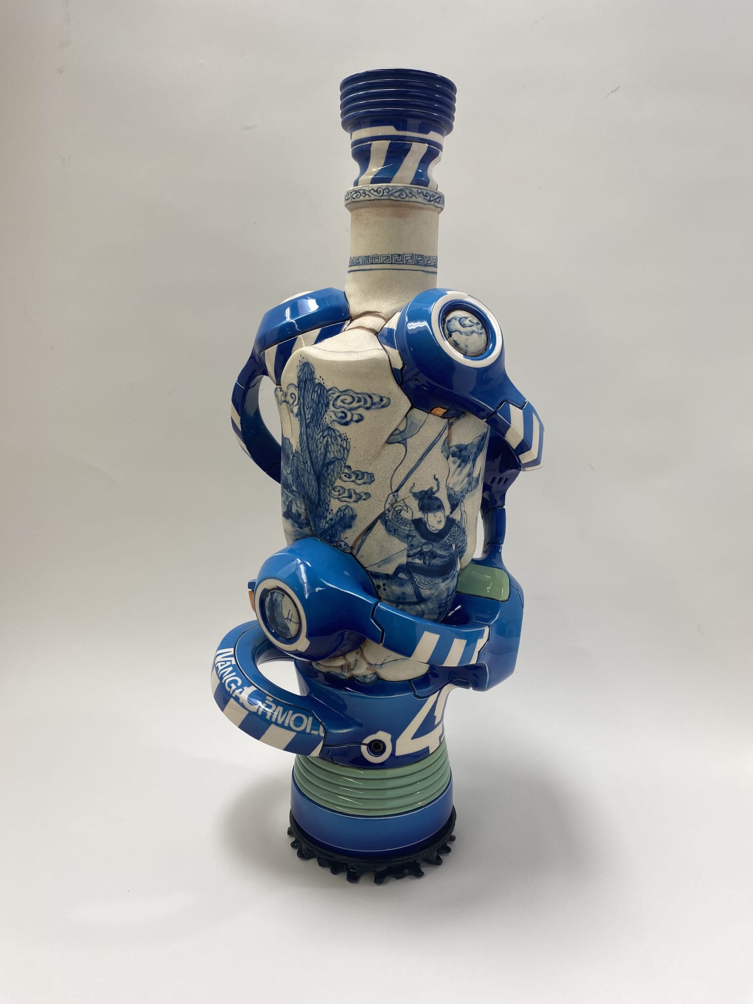 Ceramic and mixed media