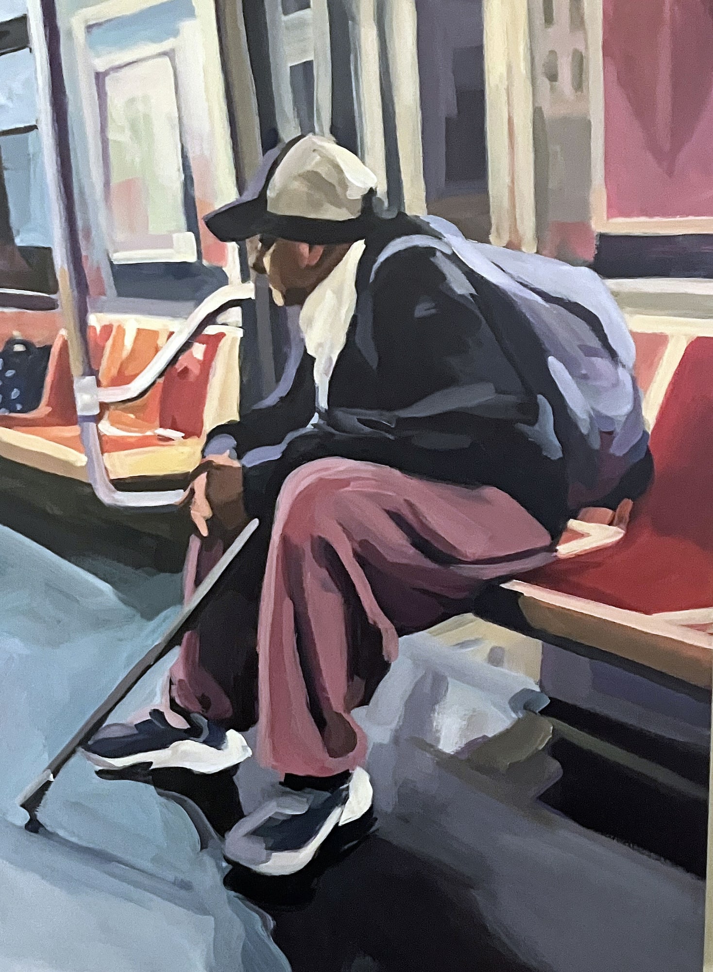 Acrylic on wood panel