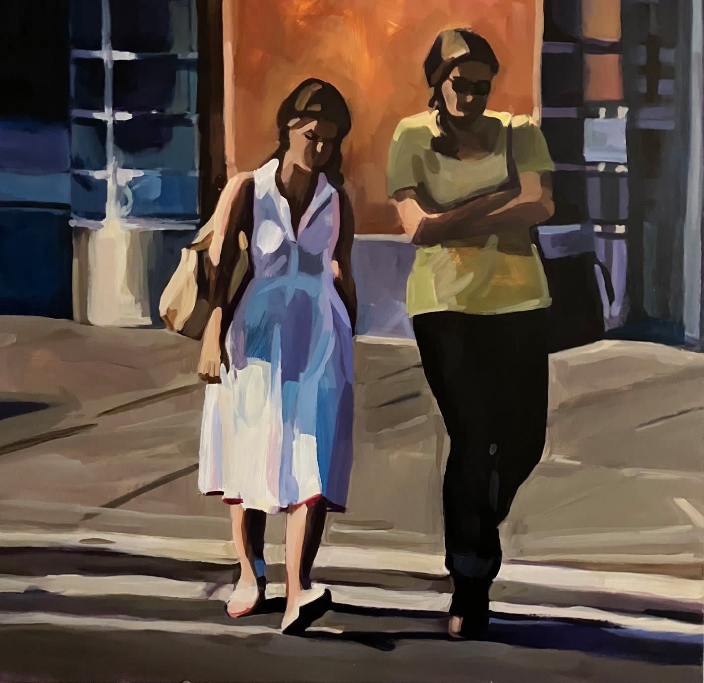 Acrylic on wood panel