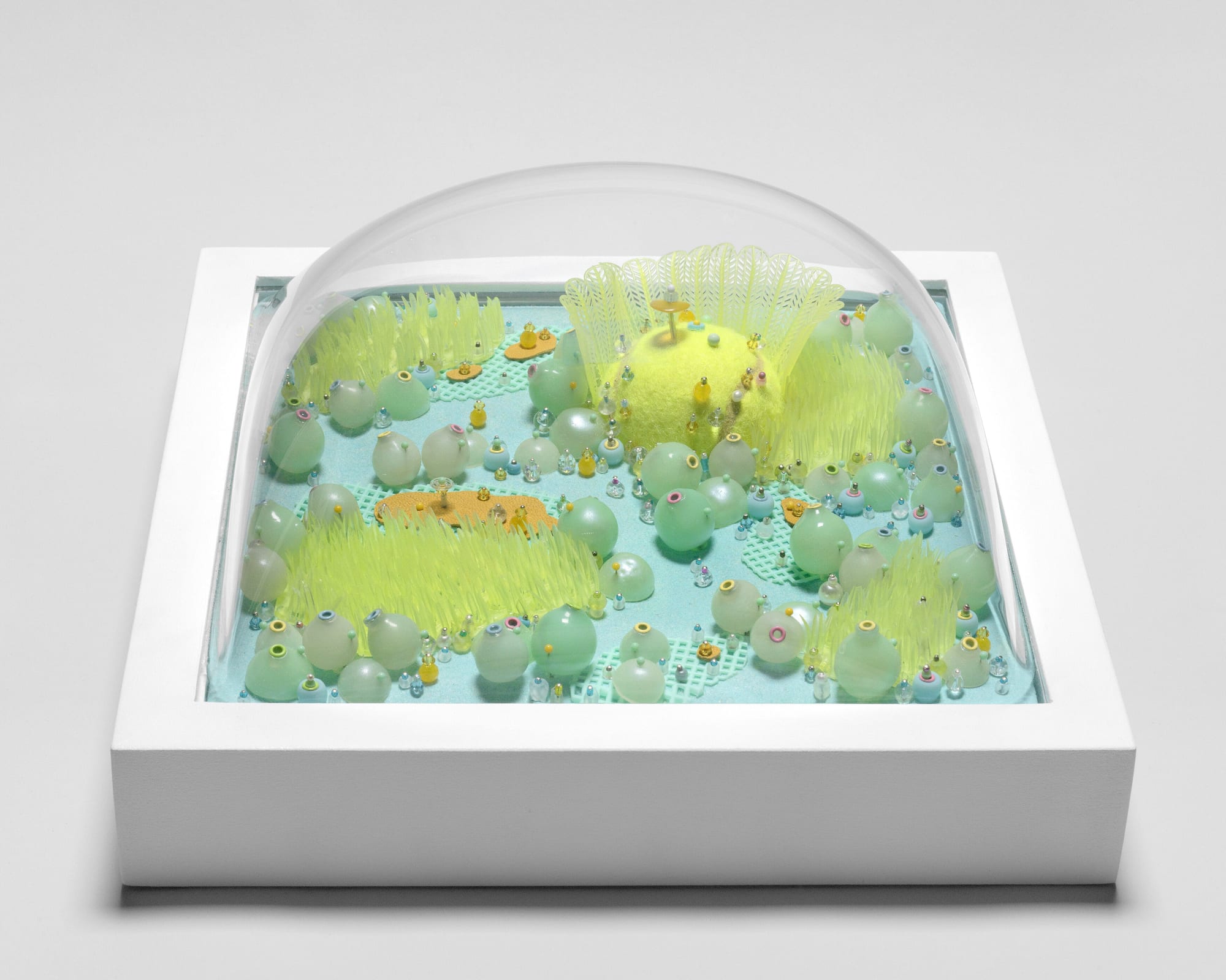 Atlantis, 2008 Mixed media with beads and found objects (Bubble Sculpture)