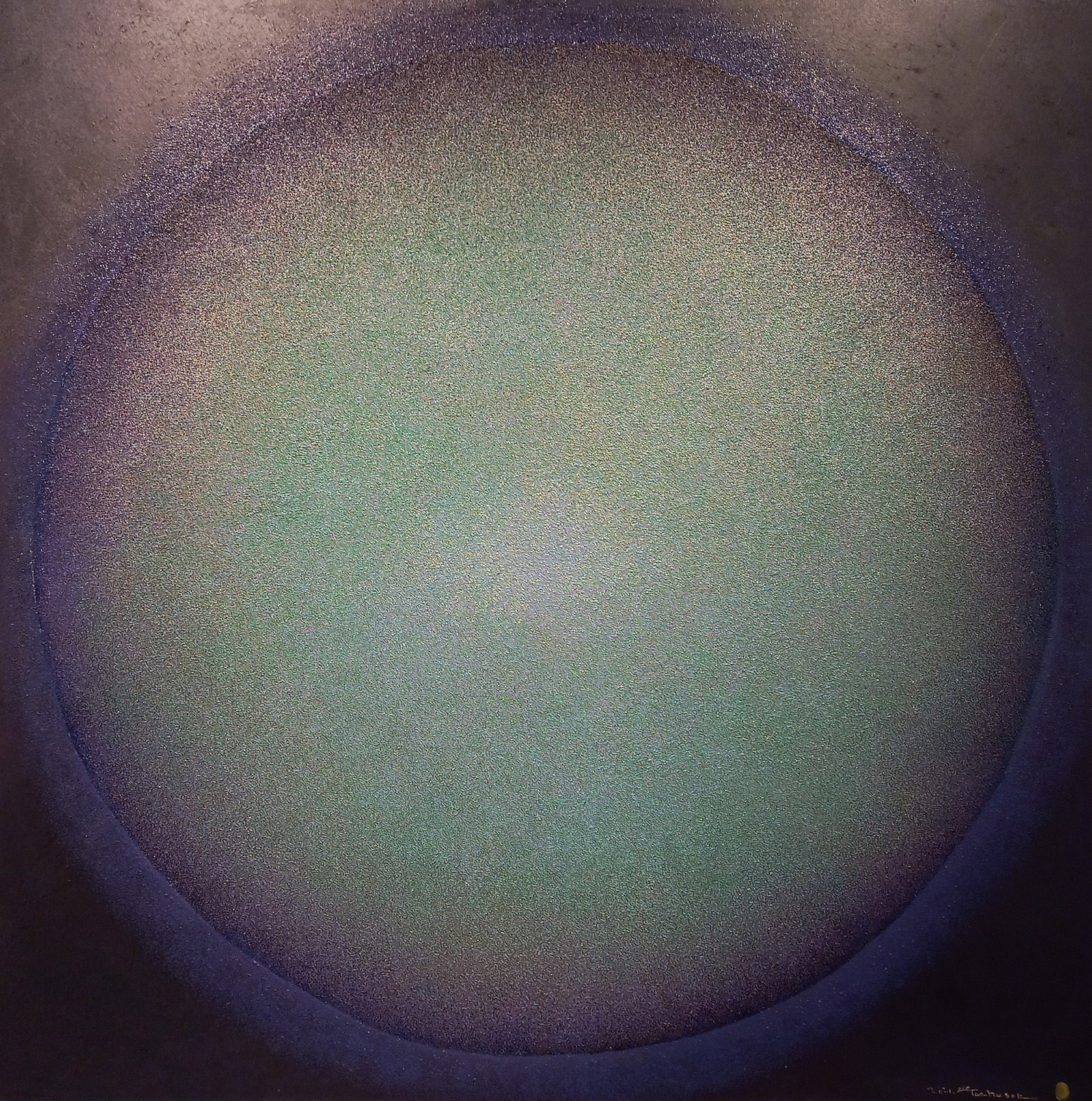 From the Point… (Large III), 2022 Signed Oil on Canvas