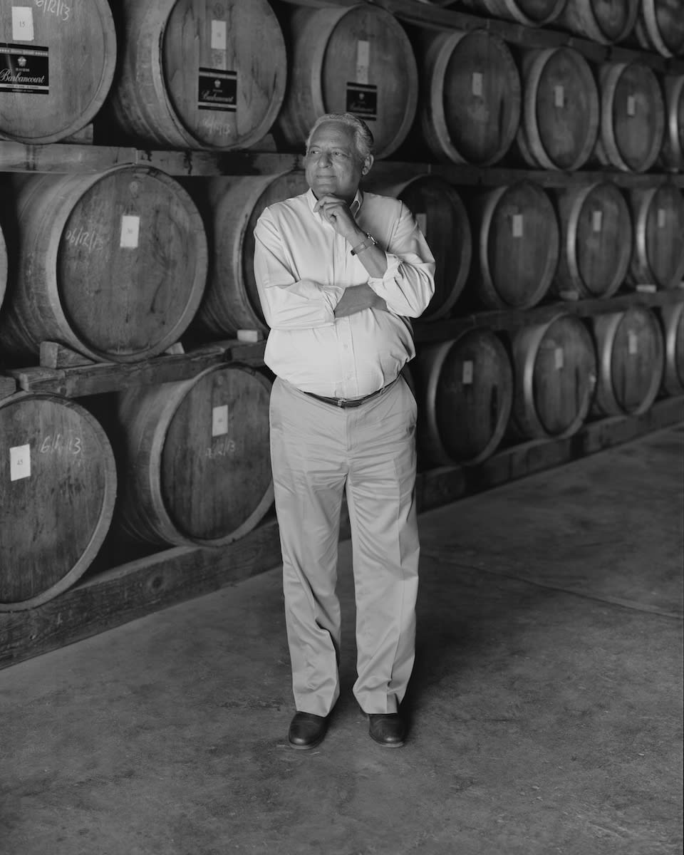 Thierry Gardere In the Storeroom At Barbancourt Distillery, March 2014 pigmented inkjet print on paper