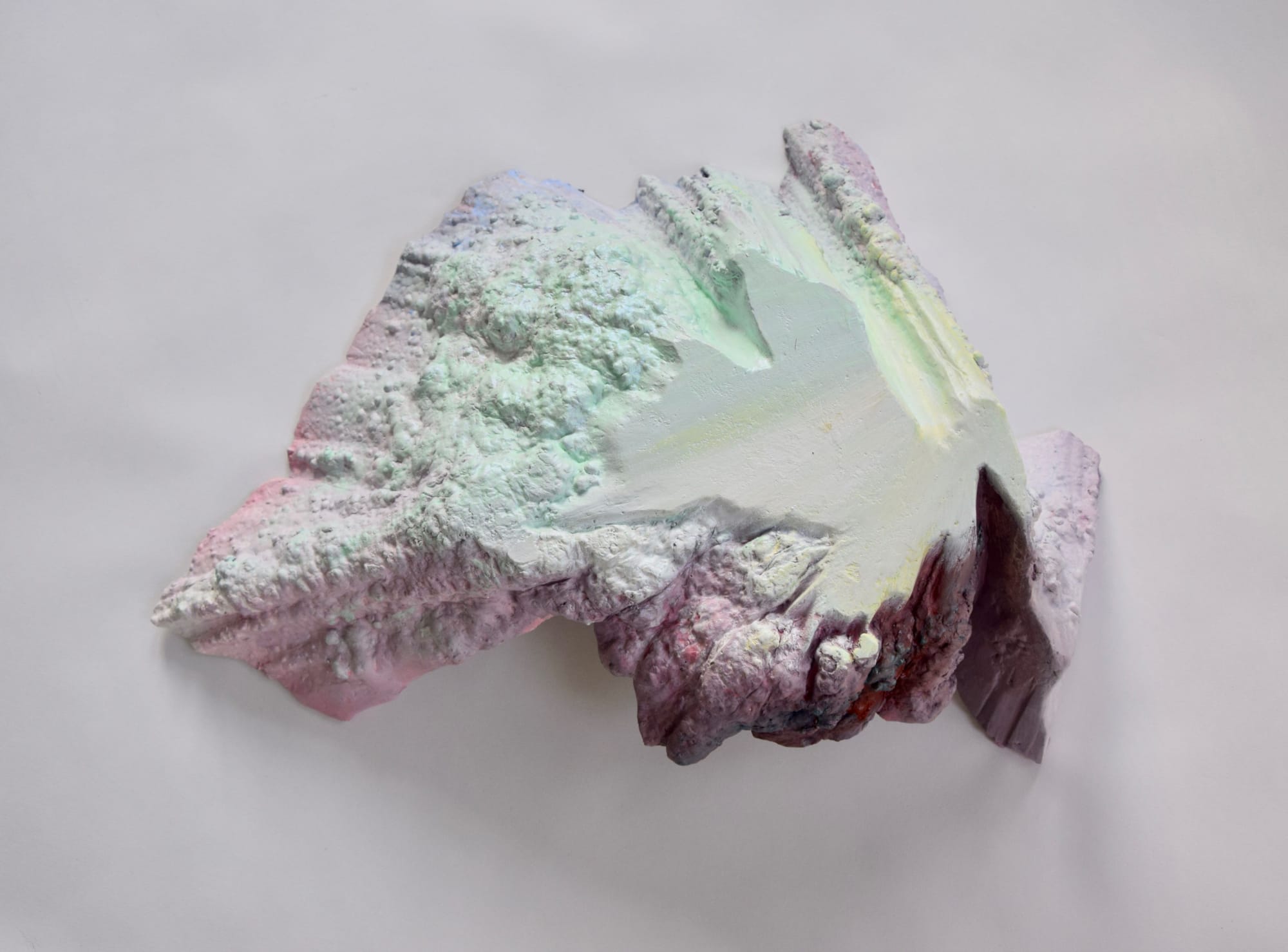 Among, 2019 Acrylic plaster