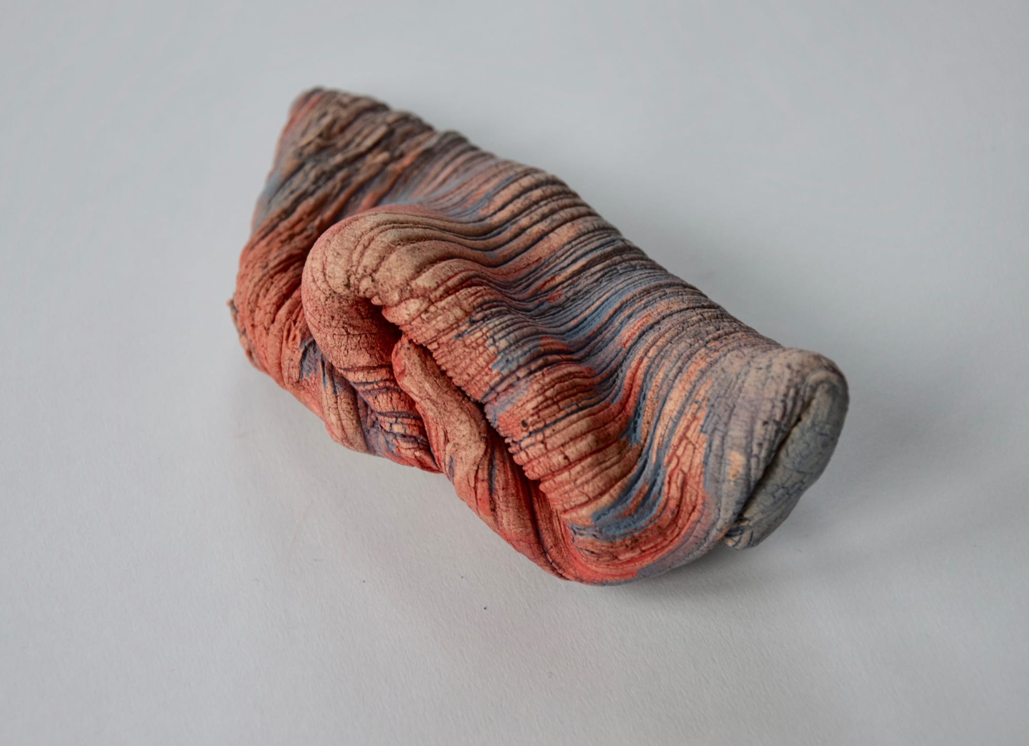 Sleeping, 2019 Acrylic on ceramic