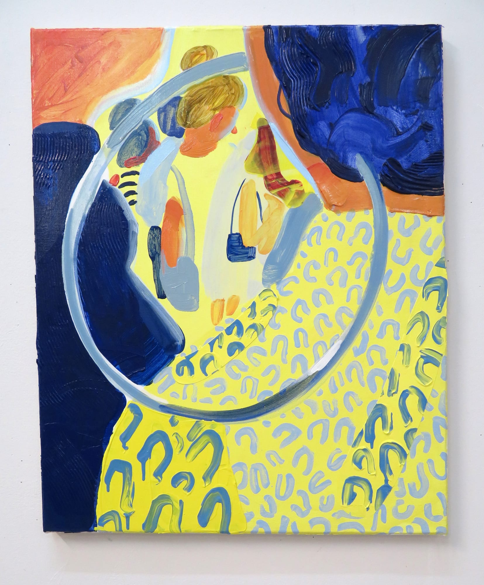 Earring II, 2019 Acrylic on Canvas