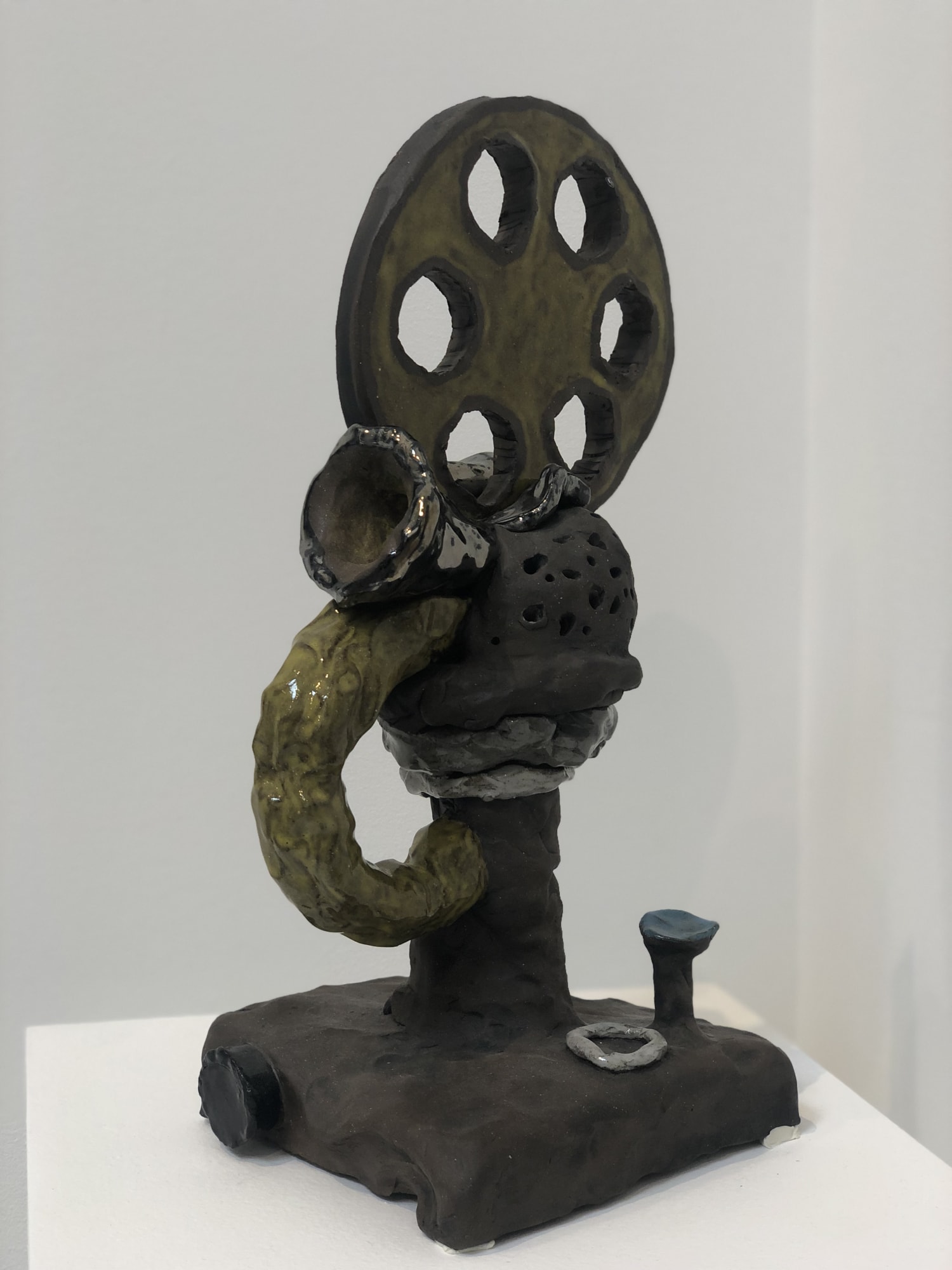Yellow Jacket, 2016 Glazed stoneware