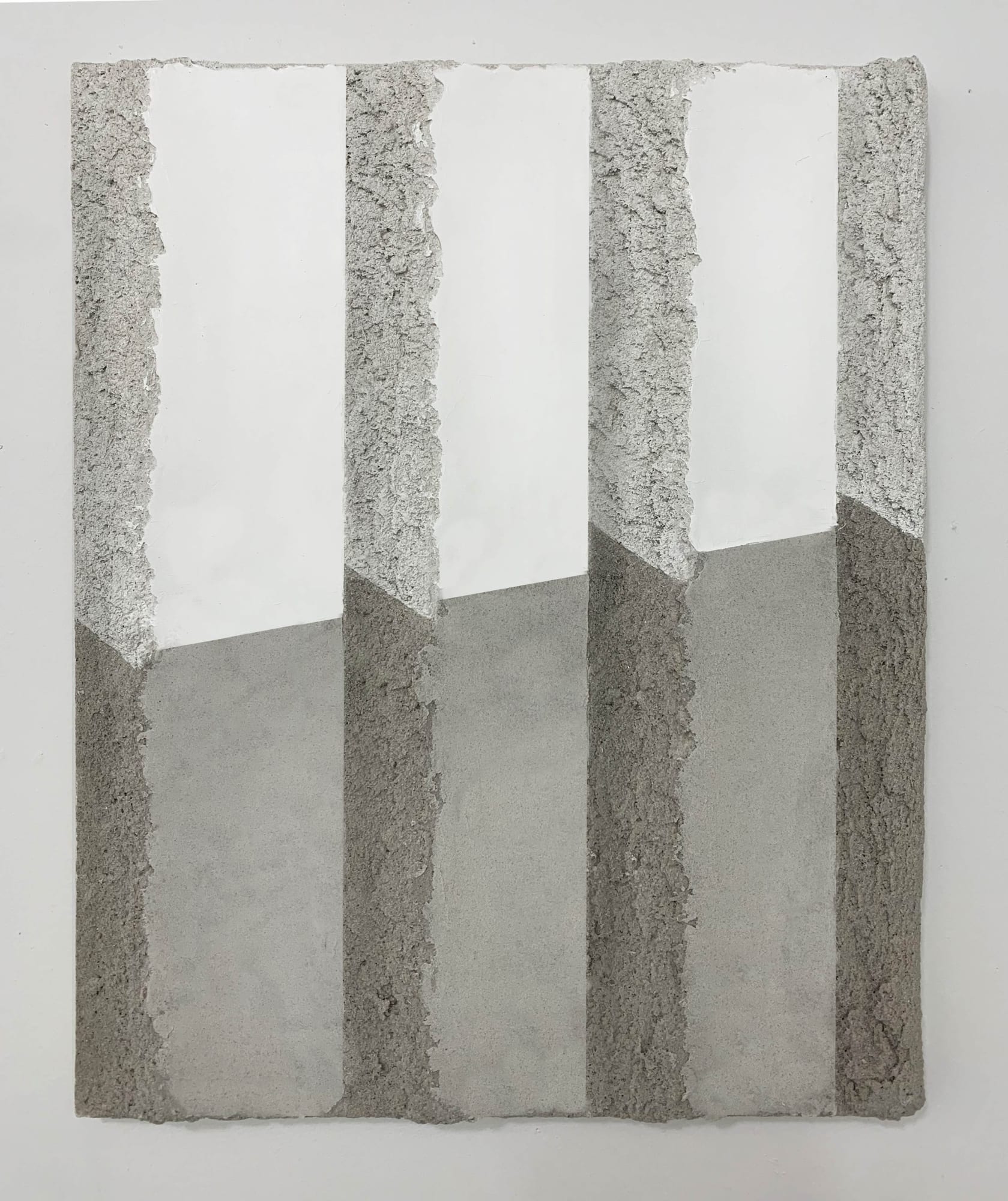 Untitled, 2019 acrylic and pumice on canvas