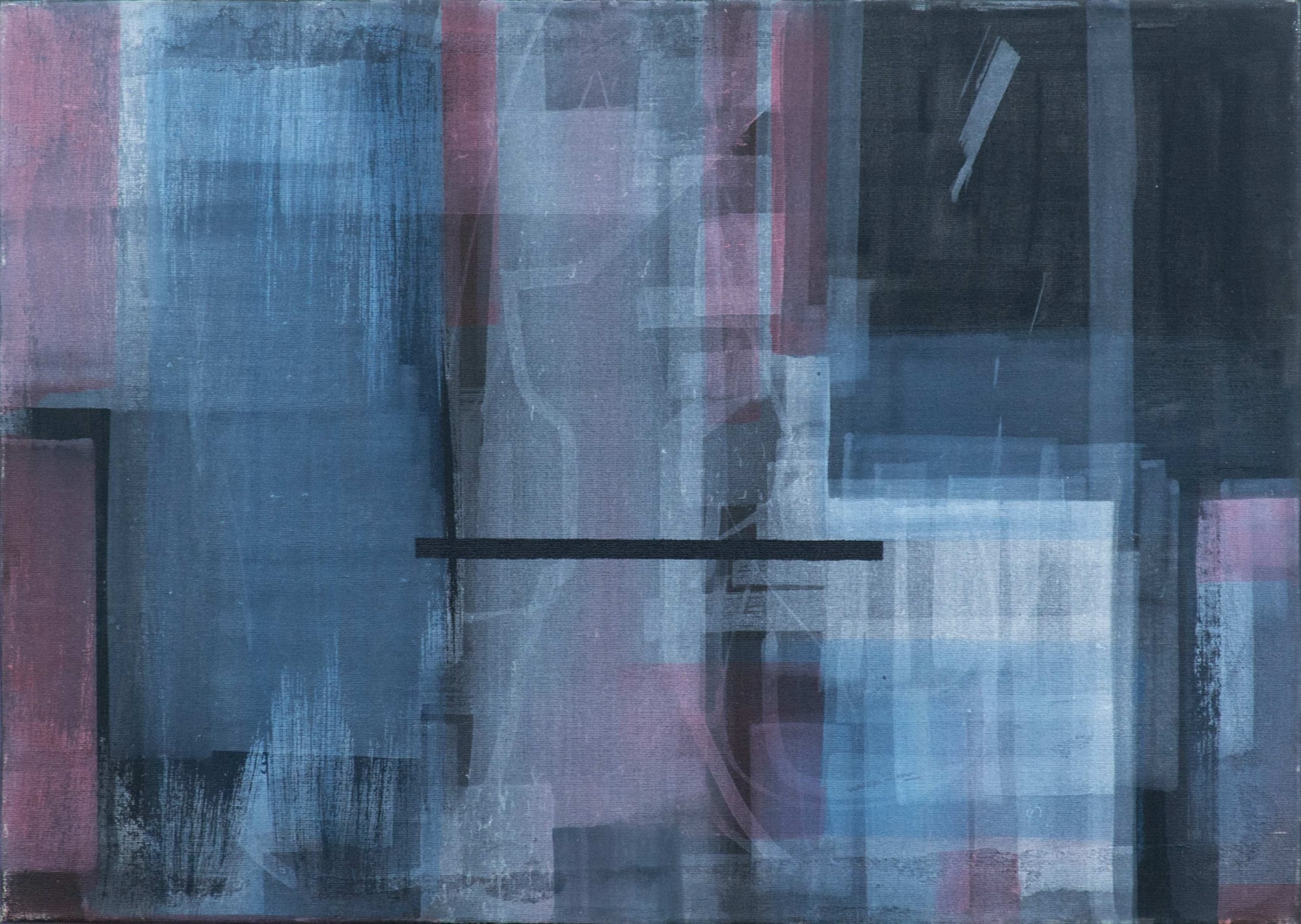 T Series-1, 2013 Acrylic on canvas