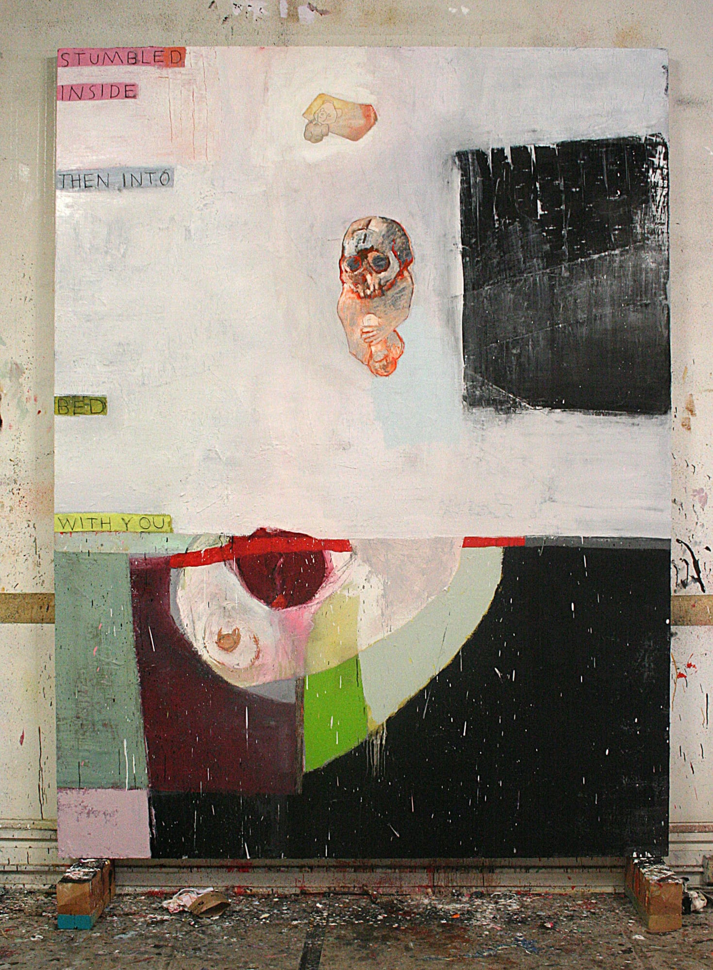 Bed, 2014 Oil on canvas