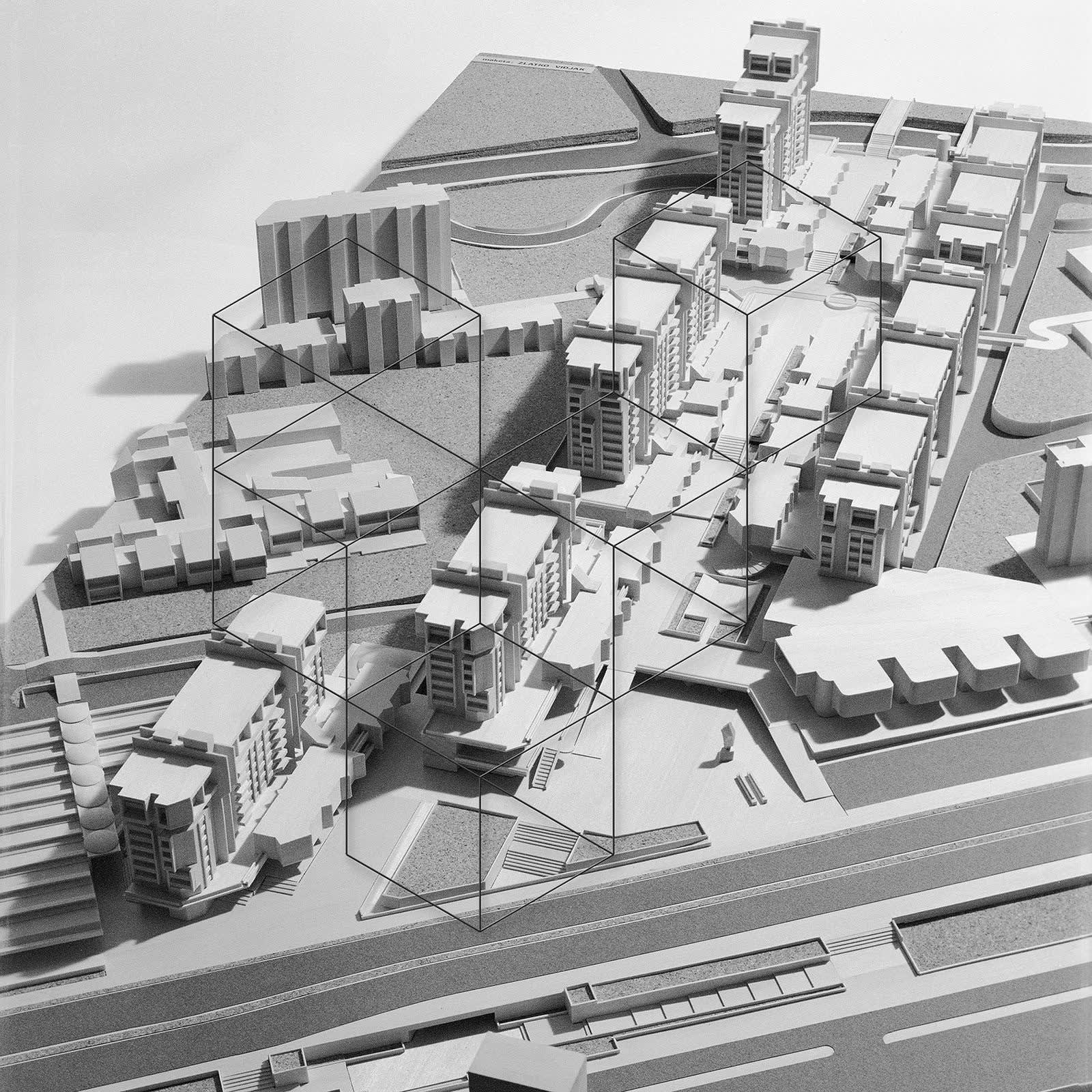 Untitled (Archive ST3), 2015 Digital print on paper, black lead / archival photograph