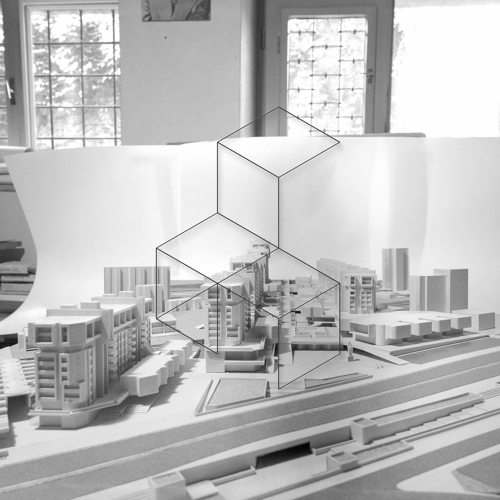 Untitled (Archive ST3), 2015 Digital print on paper, black lead / archival photograph