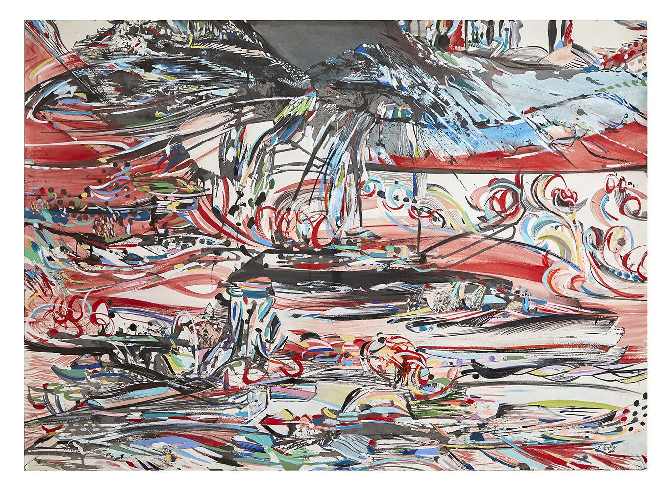 Inner Journey 1, 2017 Acrylic on Stonehenge 100% cotton rag paper