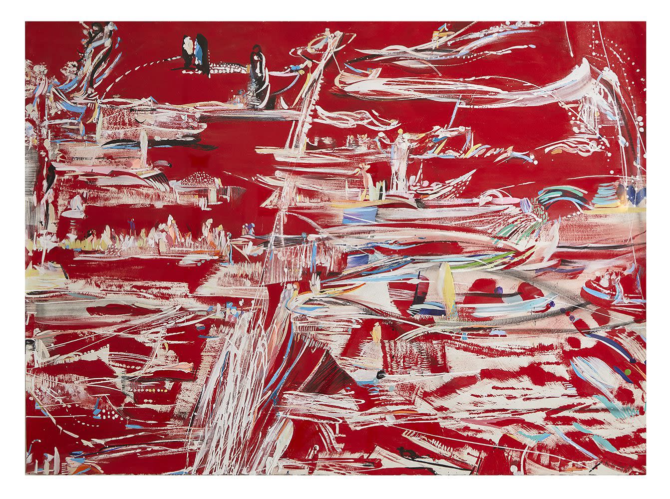 Inner Journey 9, 2017 Acrylic on paper