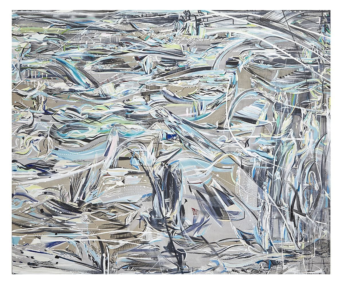 Mindscape 11, 2017 Acrylic on canvas