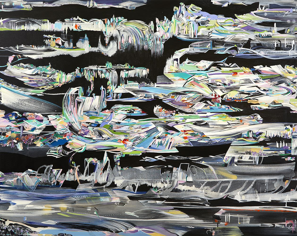 Mindscape 7, 2017 Acrylic on canvas