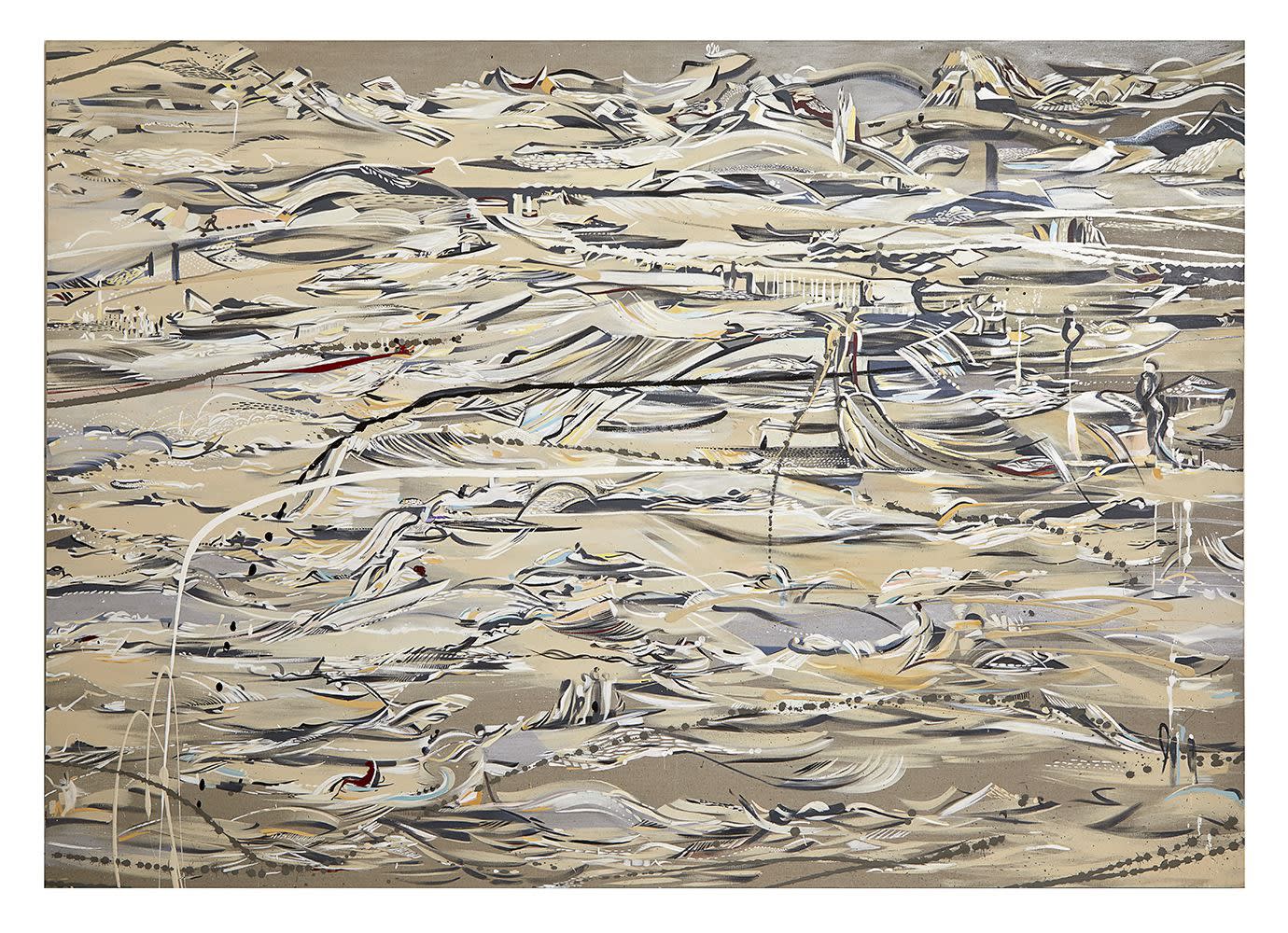 Mindscape 12, 2017 Acrylic on canvas