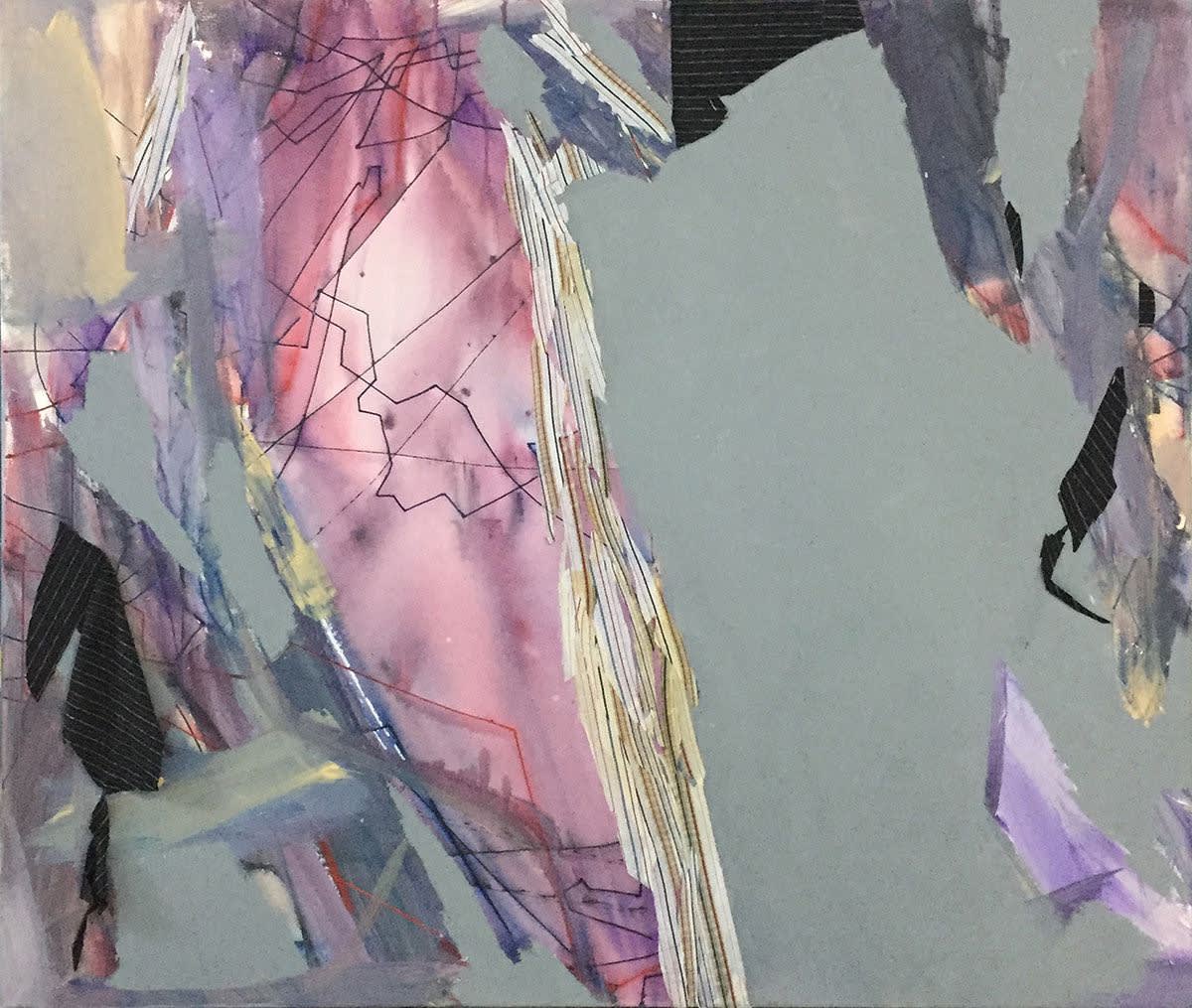 Untitled, 2016 Mixed media on canvas