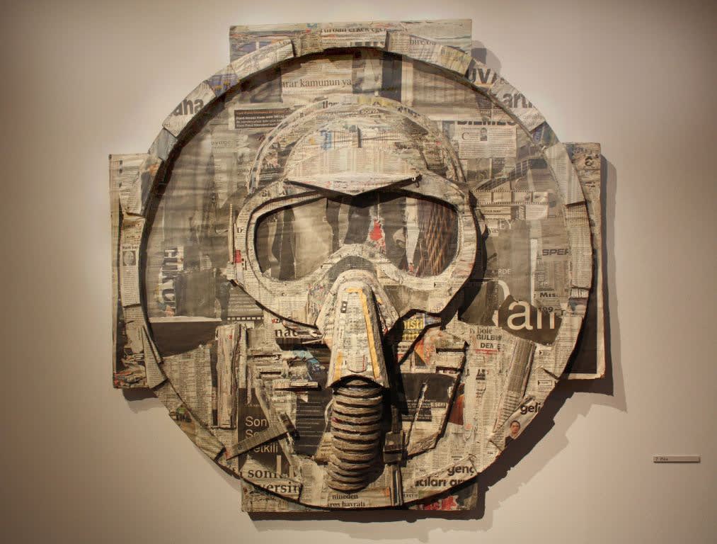 Untitled (from archive 5 - New Baghdad Museum), 2009 newspaper