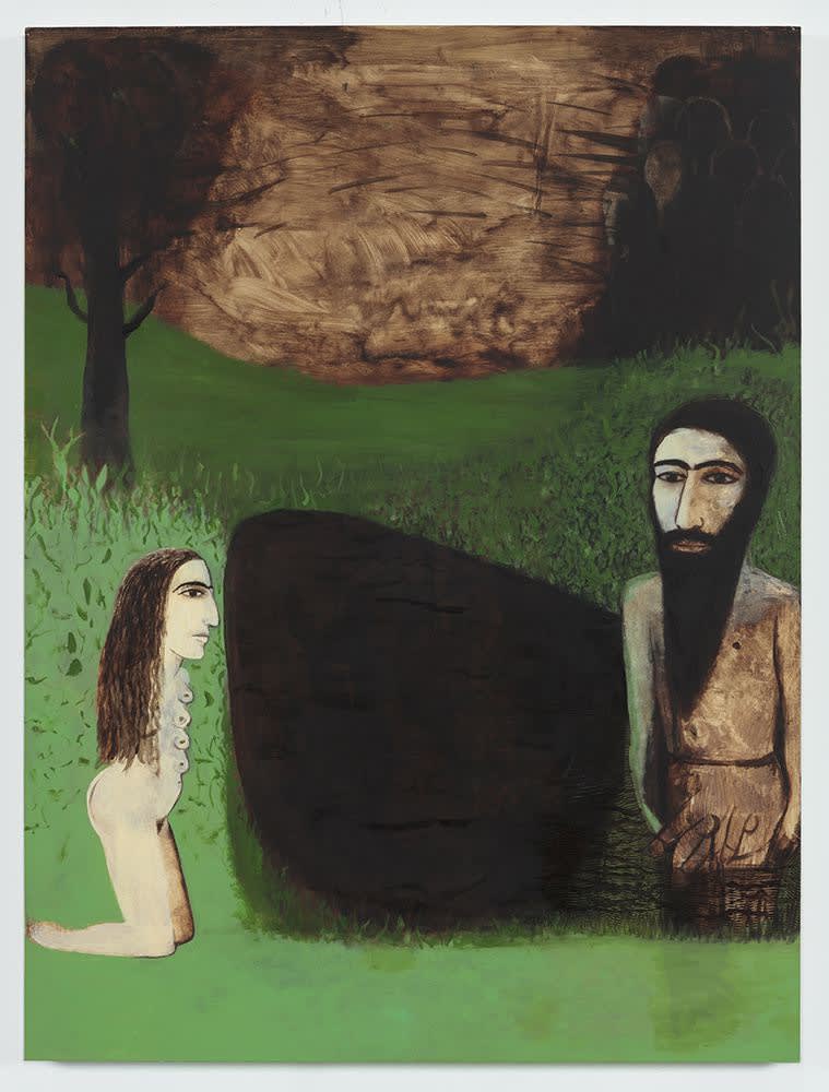 Intimate Void, 2016 Oil on gesso panel