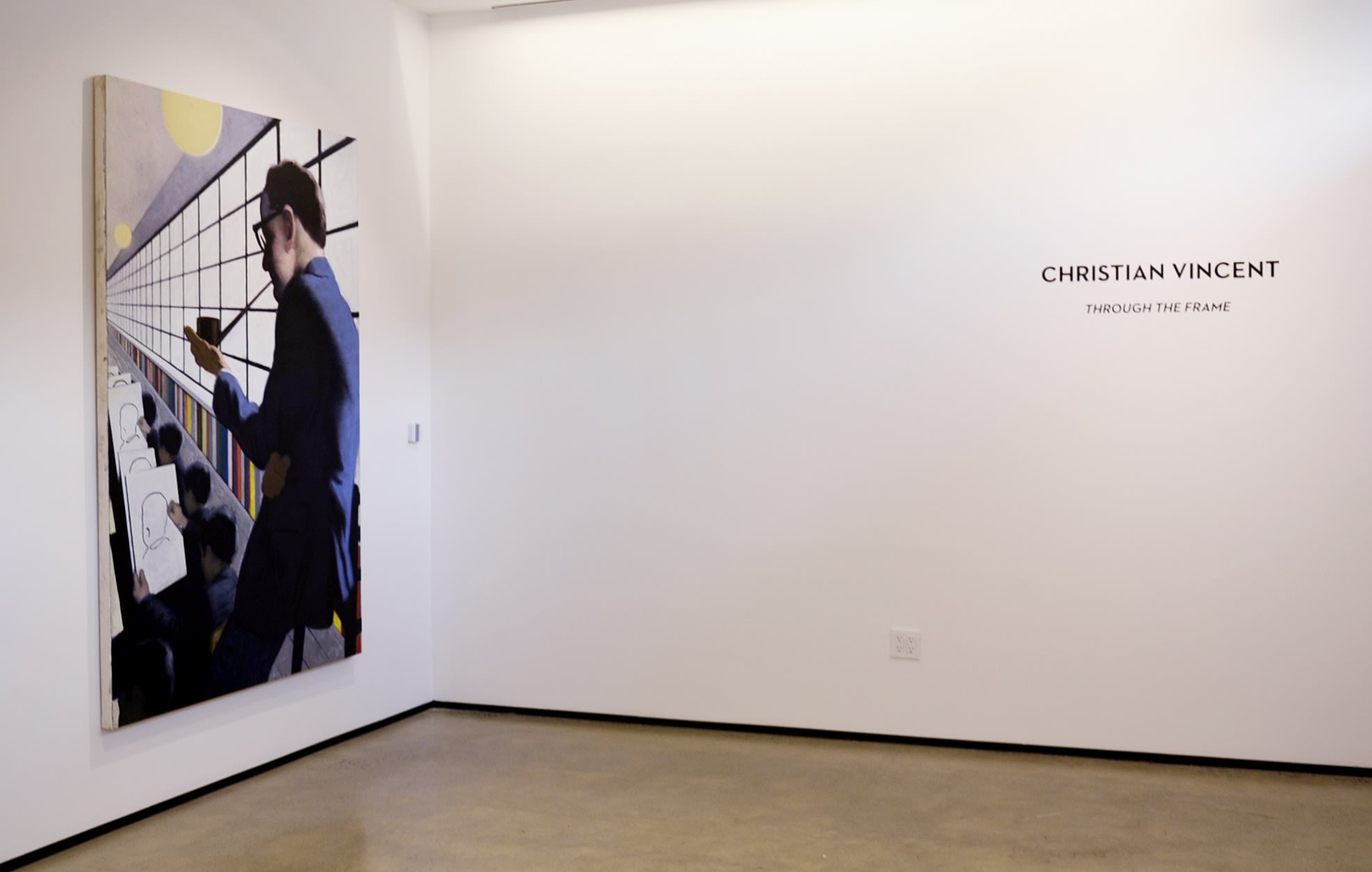 Through the frame installation