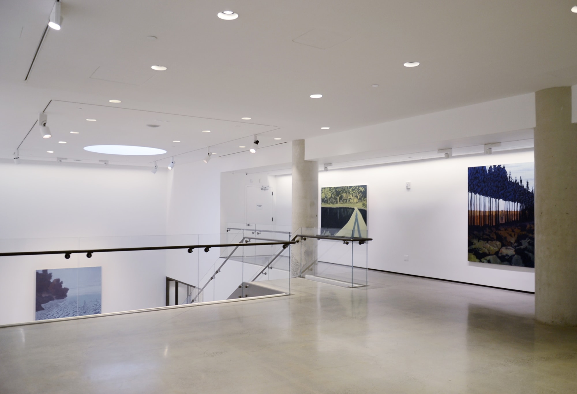 Through the frame installation