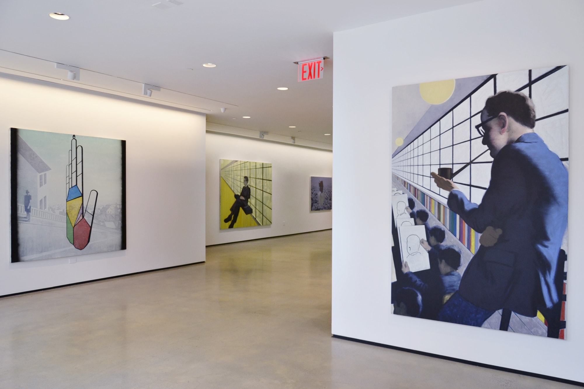 Through the frame installation