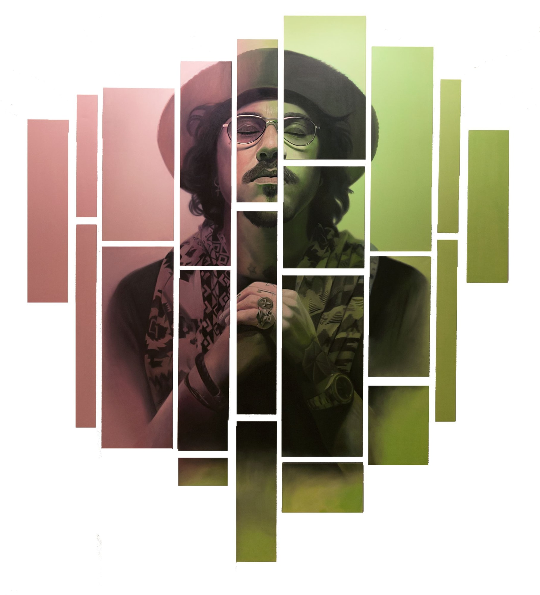 Transformation, 2016 signed and dated verso Oil on canvas