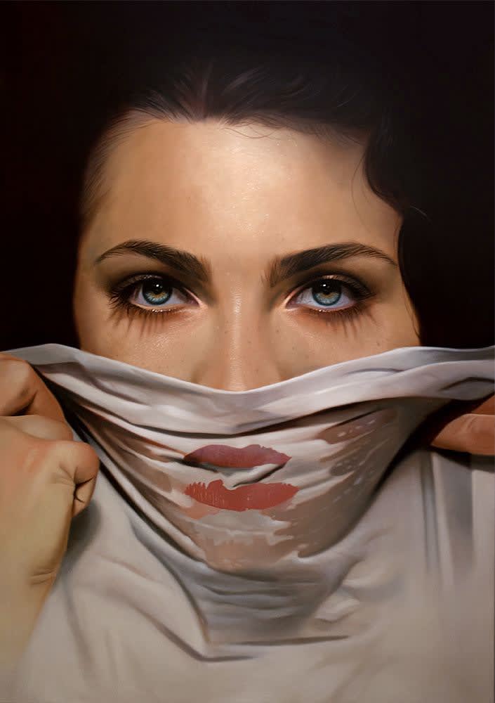 I Won't Cry for You, 2016 signed and dated verso Oil on Canvas