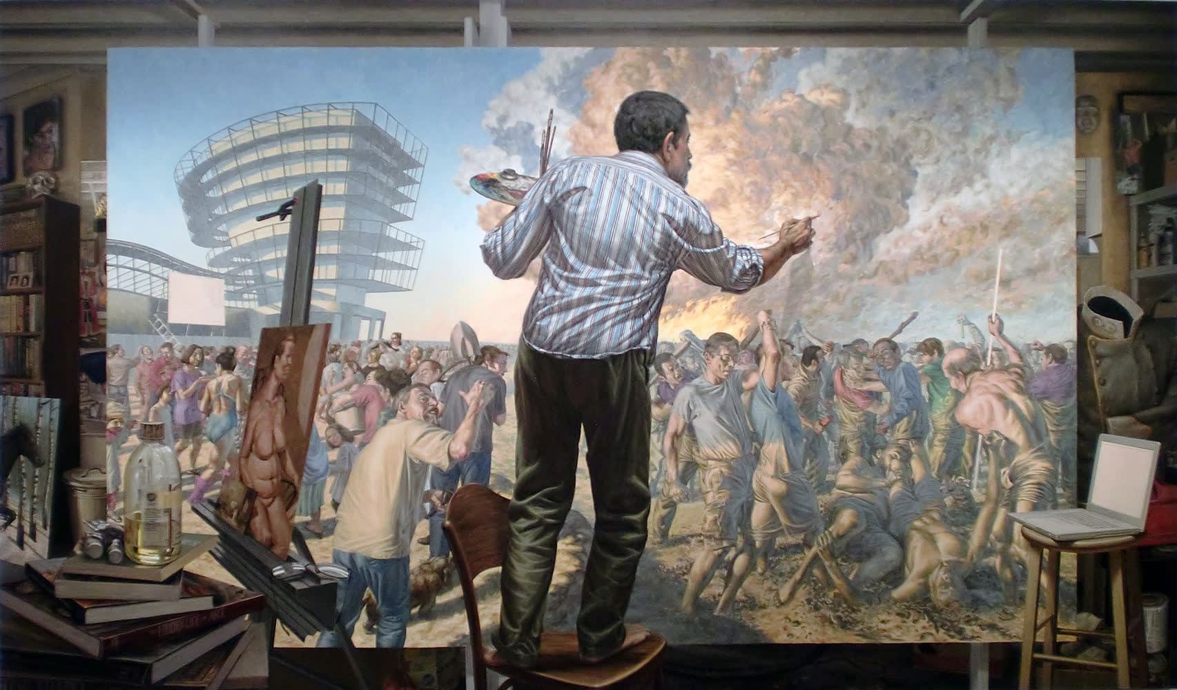 In Transit, 2011 Oil on canvas