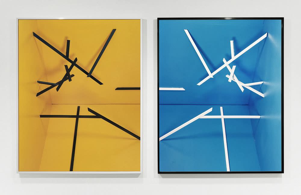 RYAN PEREZ, B.O.G.O. VISION (BLUE & YELLOW), 2014