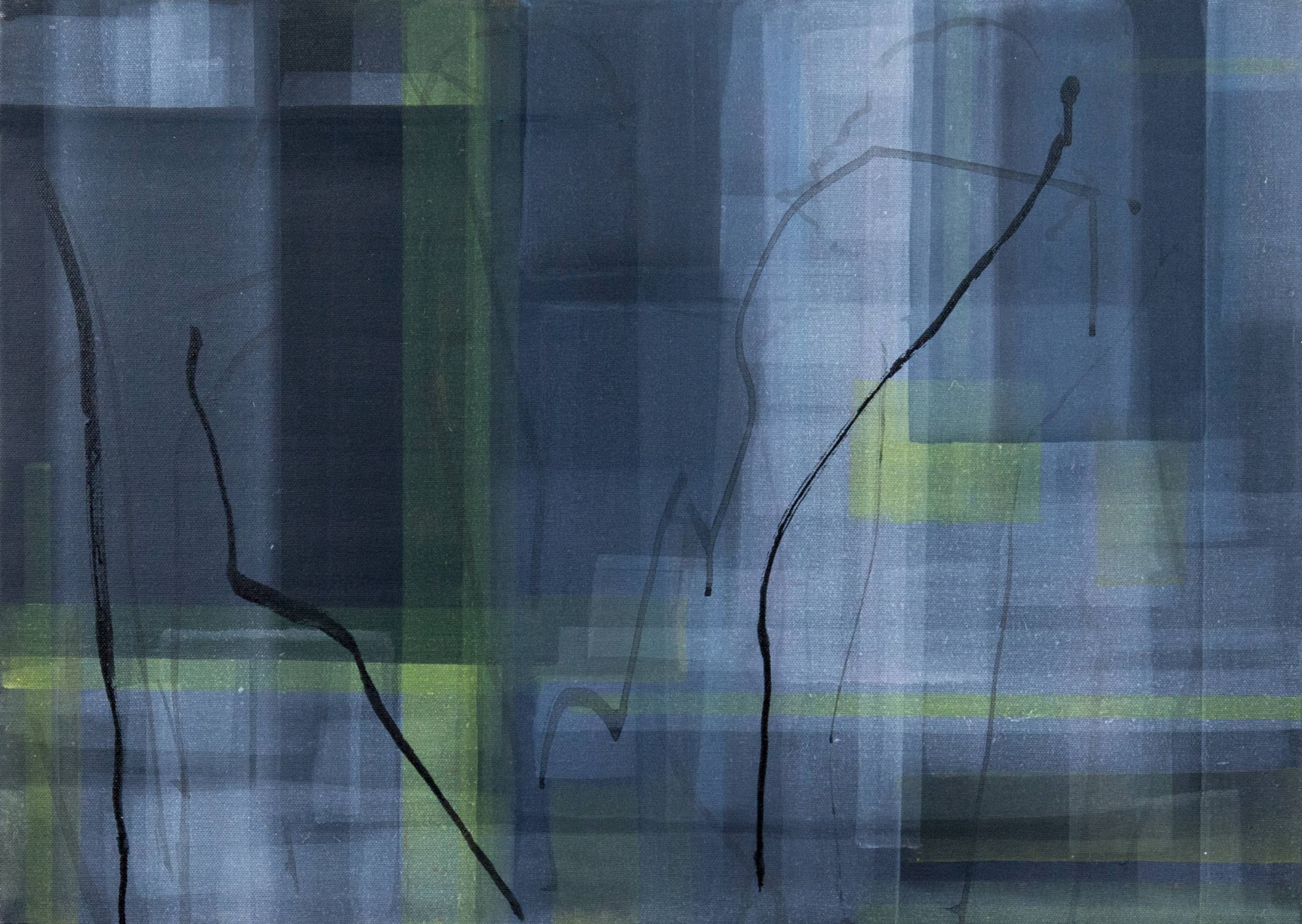 T Series-5, 2013 Acrylic on canvas