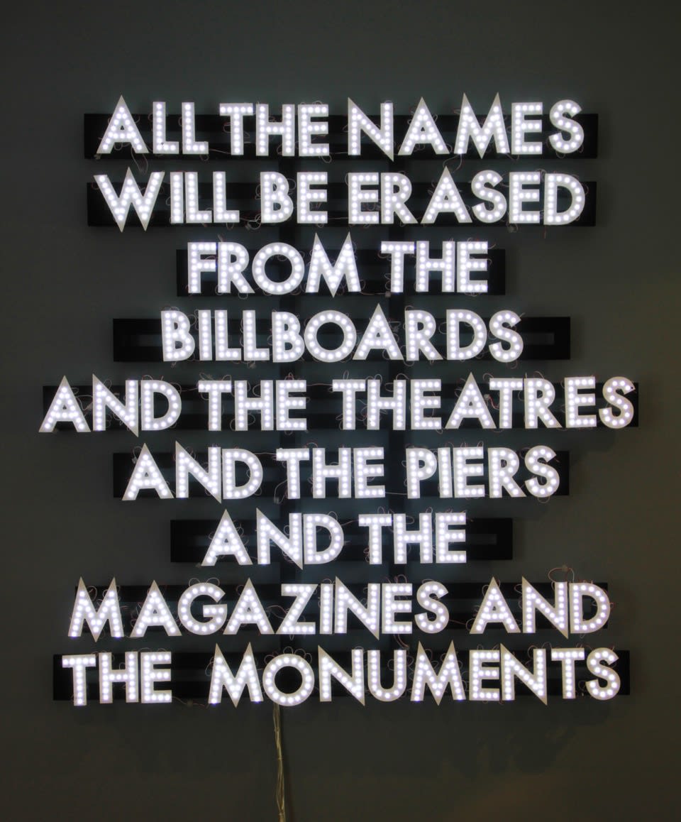 Monuments, 2013 Oak, Polymer, 12 Volt LED lights