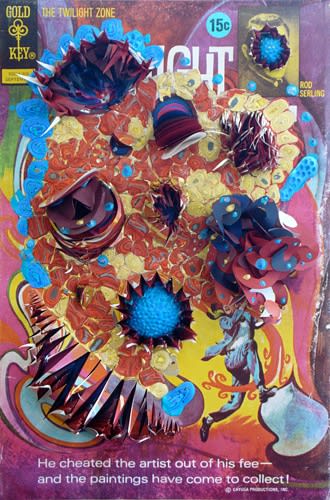 A Precautionary Tale, 2010 Signed on verso Acrylic on paper and perspex