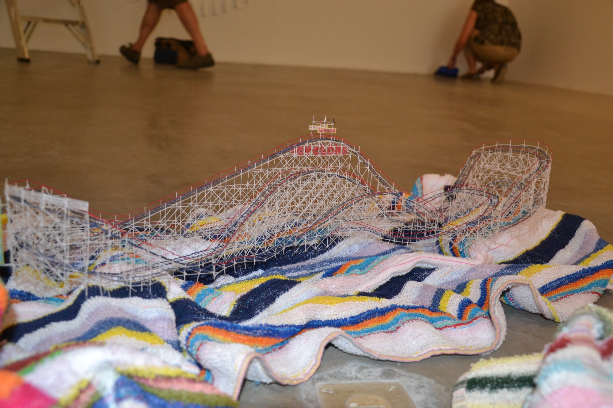 Becoming: Worlds in Flux installation