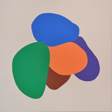 Rock Painting, 2010 acrylic on canvas