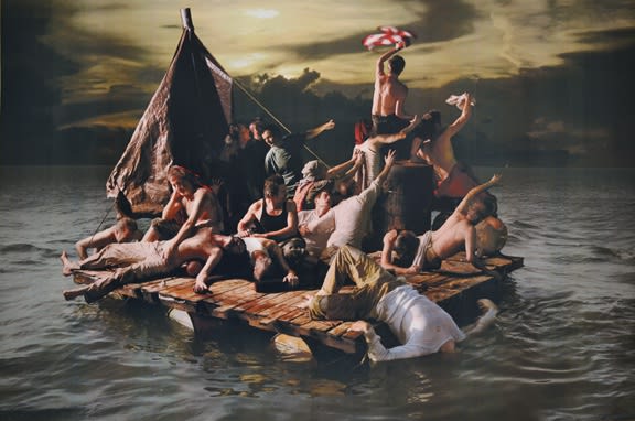 The Raft (billboard), 2011 Archival inkjet print on photographic paper dry mounted on .25" archival foam core