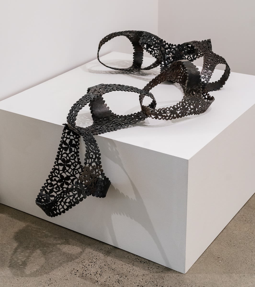 Pantie Chain, 2018 Plasma cut steel