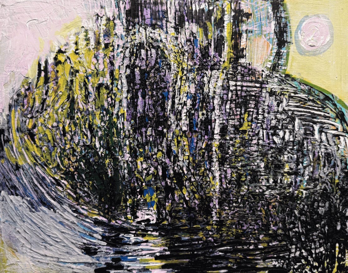 Joe Diggs, Know You Better, 2024, acrylic on panel, 11 x 14 in